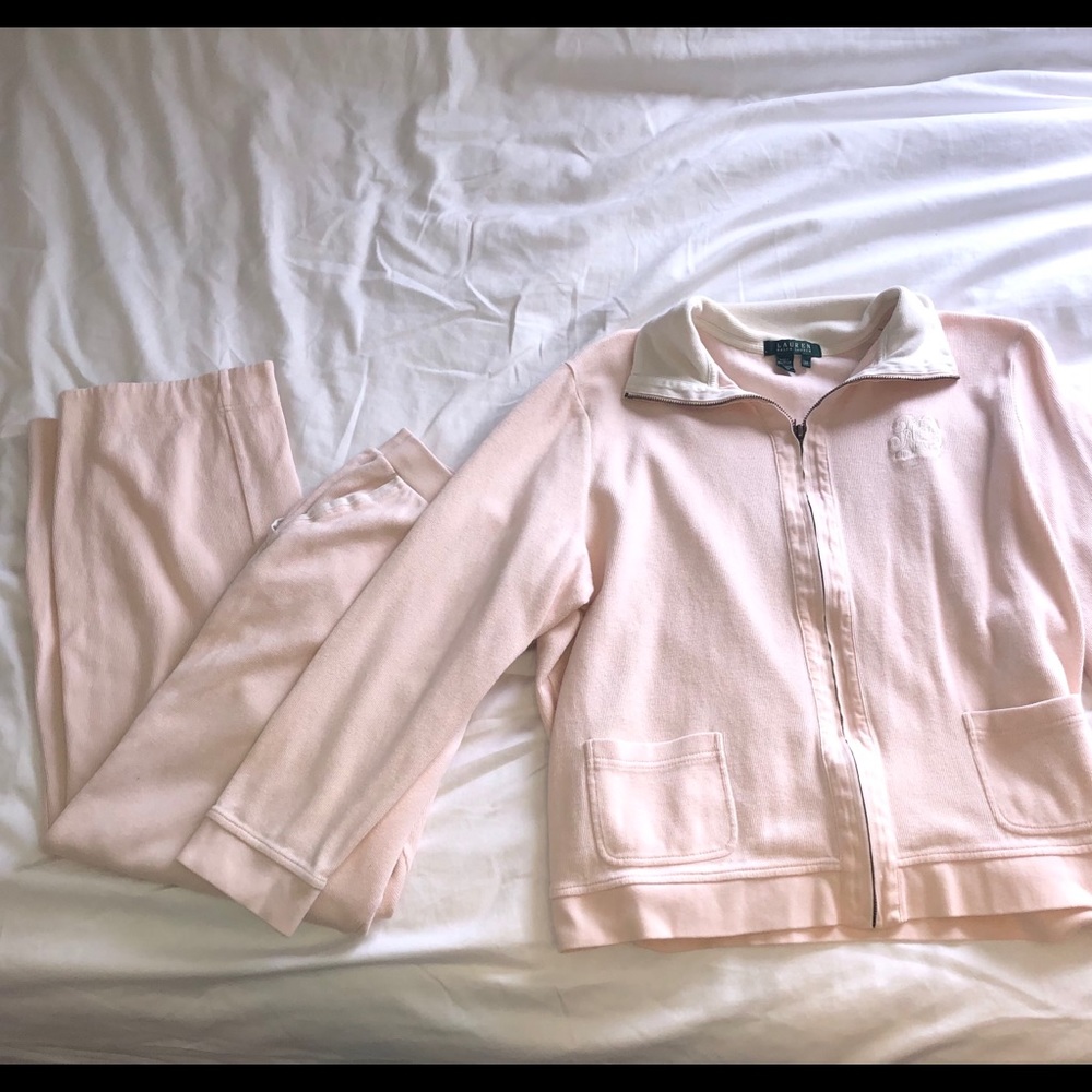 Ralph Lauren pink Tracksuit